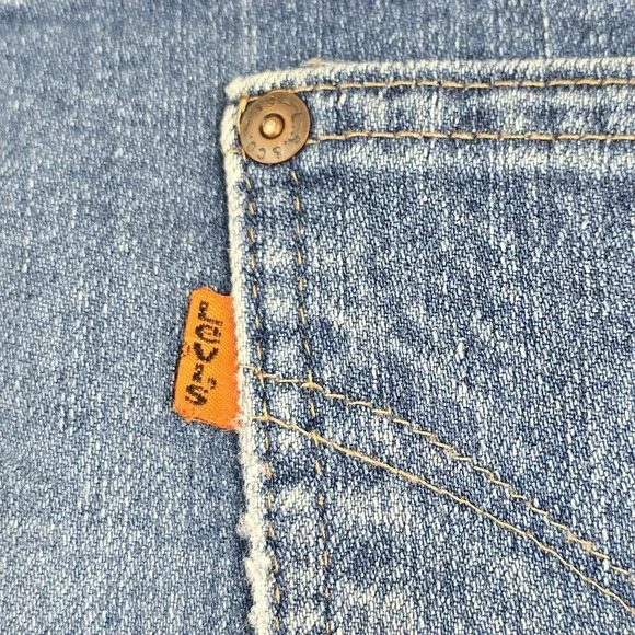 Vintage Levi's Orange Tab Jeans 1983 USA 34x29 Lightweight Denim Men - Picture 3 of 12